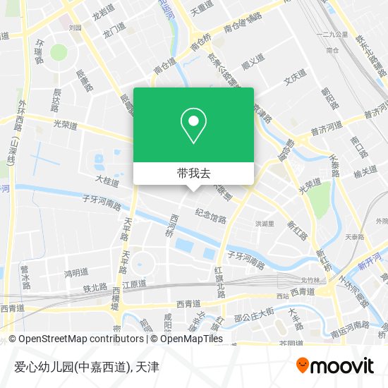 爱心幼儿园(中嘉西道)地图