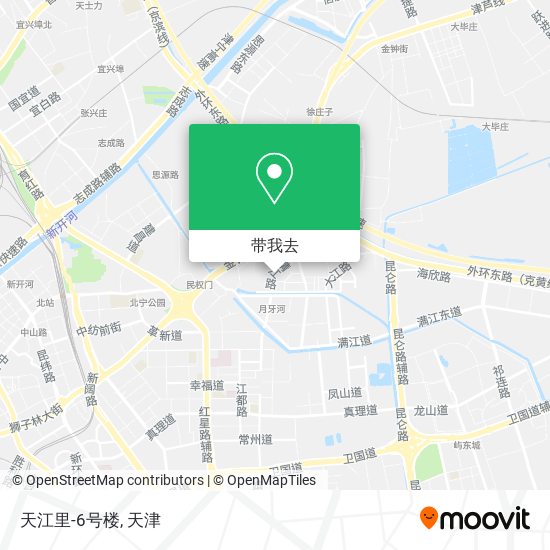 天江里-6号楼地图