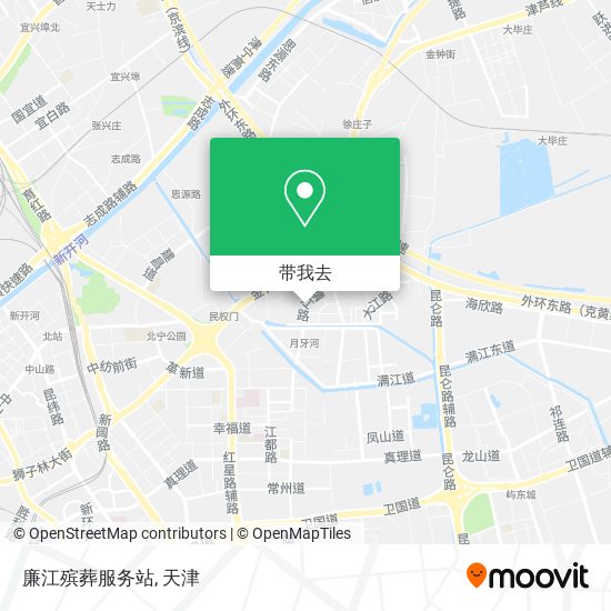 廉江殡葬服务站地图