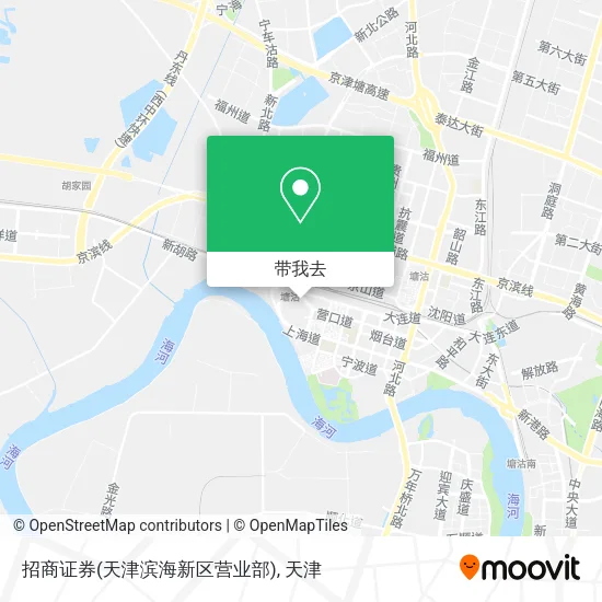 招商证券(天津滨海新区营业部)地图