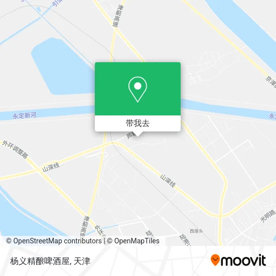 杨义精酿啤酒屋地图