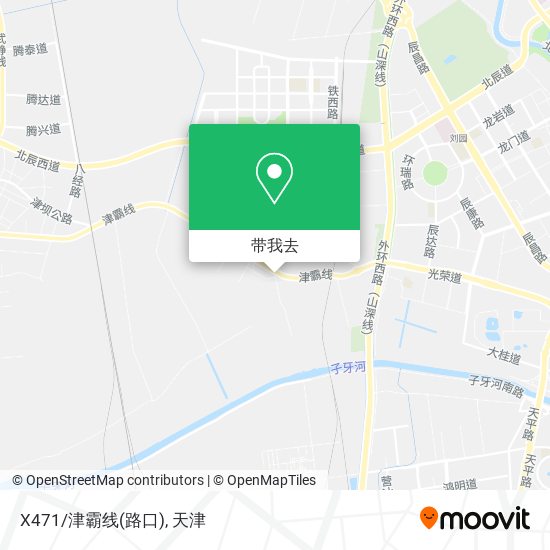 X471/津霸线(路口)地图