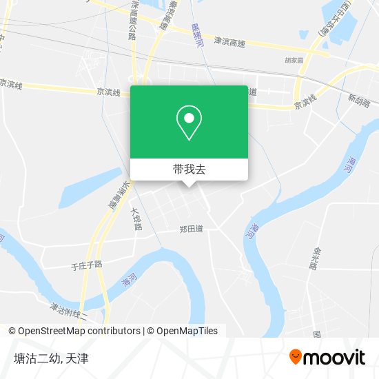 塘沽二幼地图