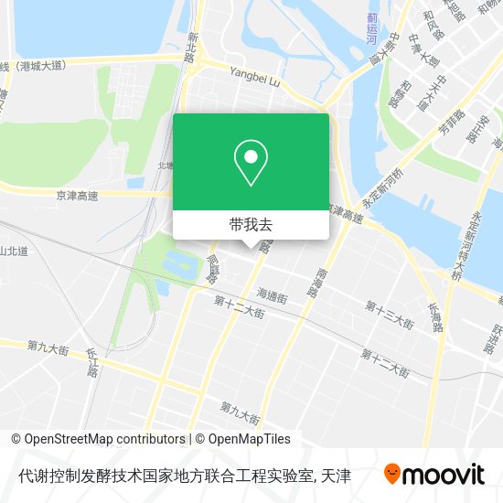 代谢控制发酵技术国家地方联合工程实验室地图