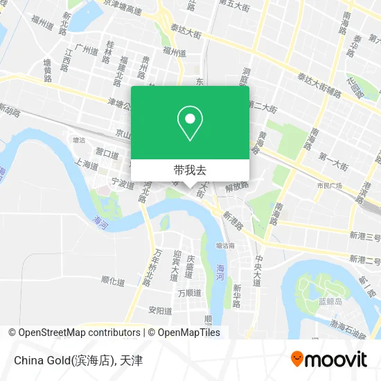 China Gold(滨海店)地图