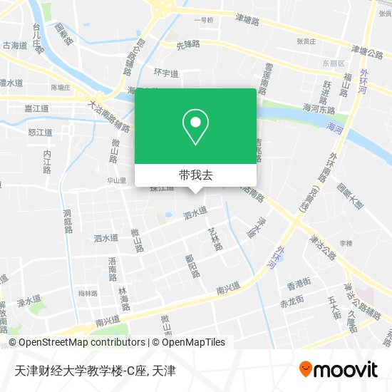 天津财经大学教学楼-C座地图