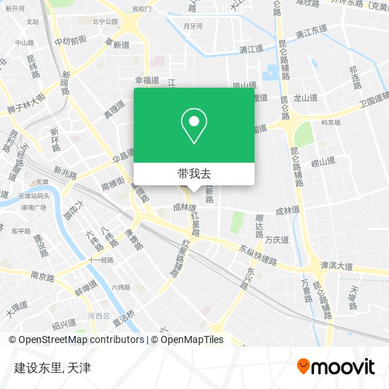 建设东里地图