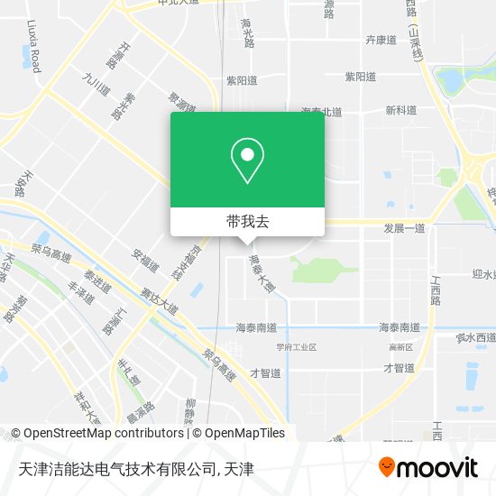 天津洁能达电气技术有限公司地图