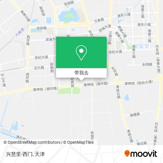 兴慧里-西门地图