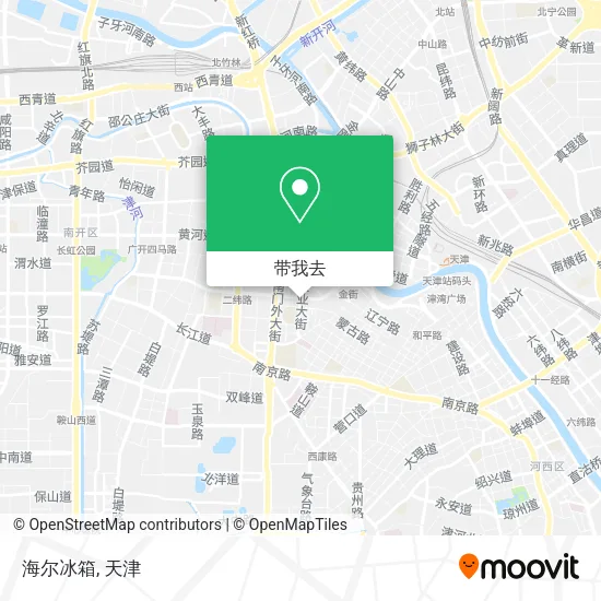 海尔冰箱地图
