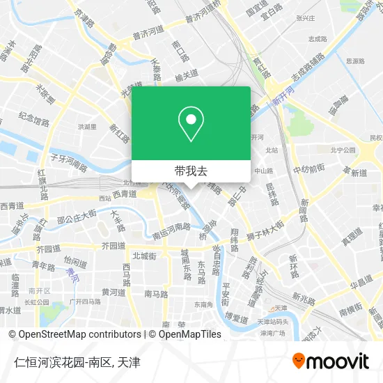 仁恒河滨花园-南区地图