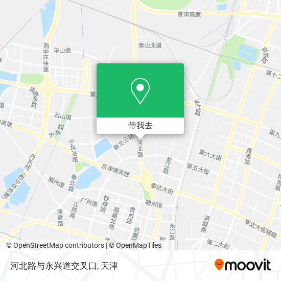 河北路与永兴道交叉口地图