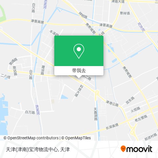 天津(津南)宝湾物流中心地图
