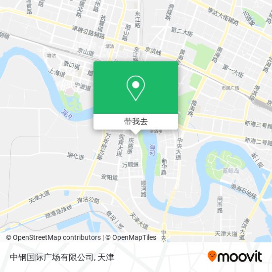 中钢国际广场有限公司地图