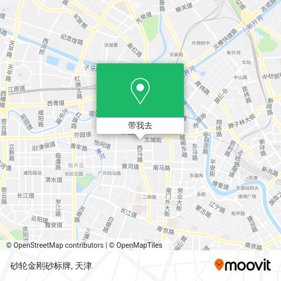 砂轮金刚砂标牌地图