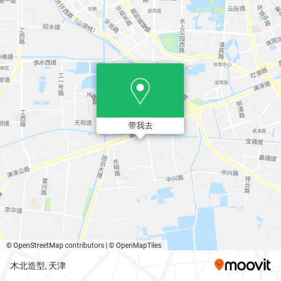 木北造型地图
