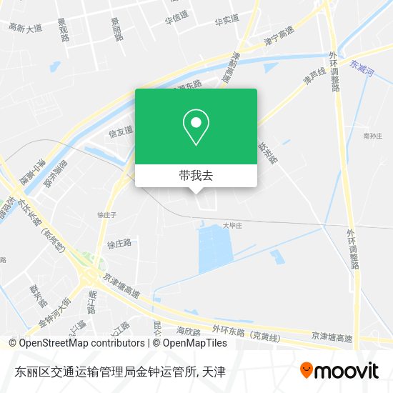 东丽区交通运输管理局金钟运管所地图