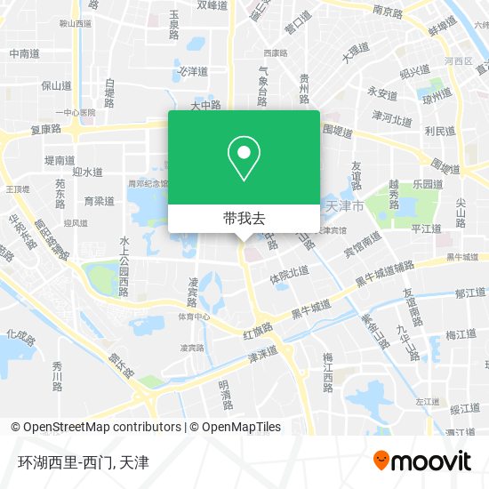 环湖西里-西门地图