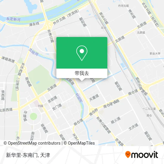 新华里-东南门地图