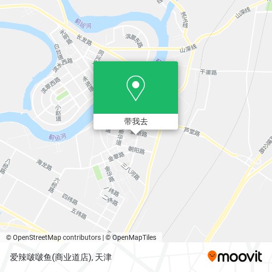 爱辣啵啵鱼(商业道店)地图