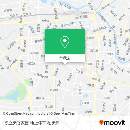 凯立天香家园-地上停车场地图