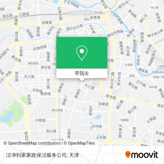 洁净到家家政保洁服务公司地图