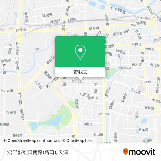 长江道/红日南路(路口)地图