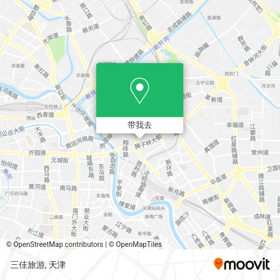 三佳旅游地图