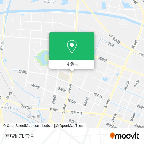 蒲瑞和园地图