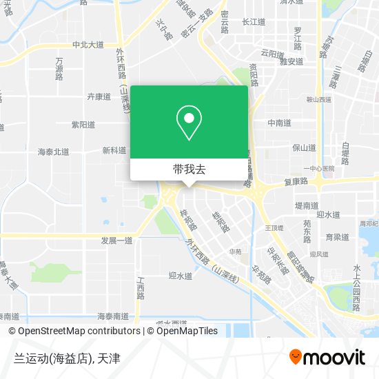 兰运动(海益店)地图