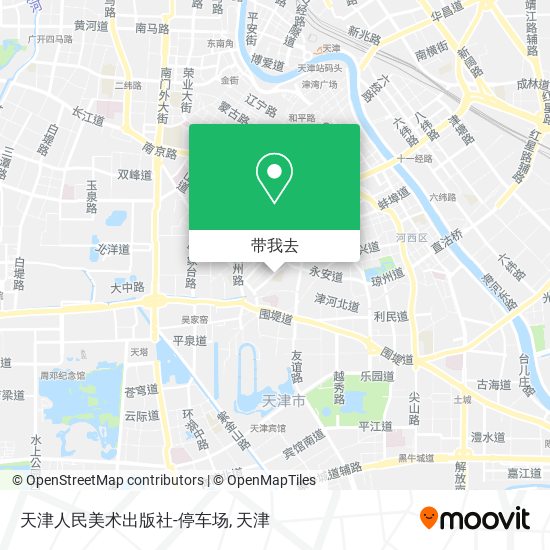 天津人民美术出版社-停车场地图