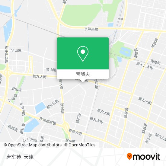 唐车苑地图