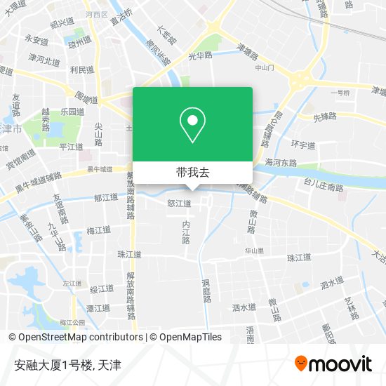 安融大厦1号楼地图
