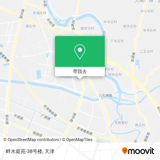畔水庭苑-38号楼地图
