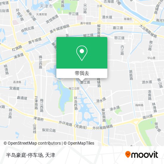 半岛豪庭-停车场地图