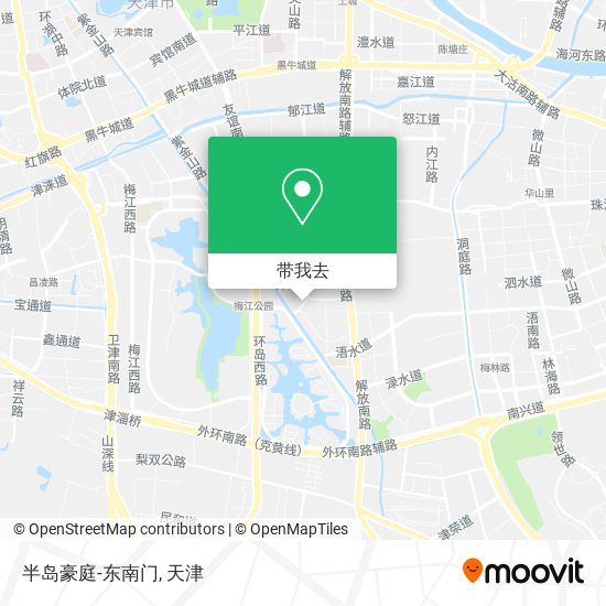 半岛豪庭-东南门地图