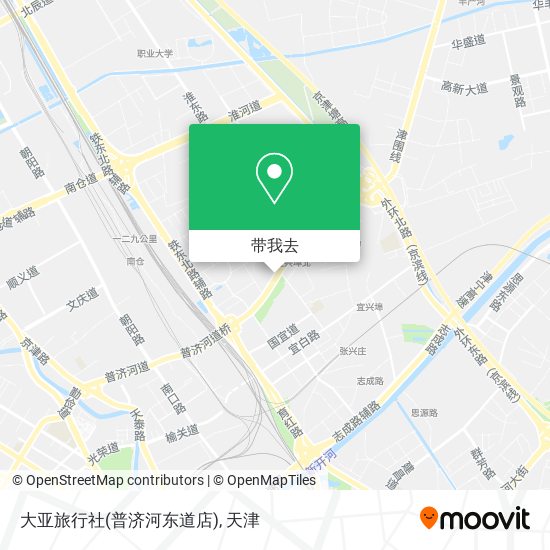 大亚旅行社(普济河东道店)地图