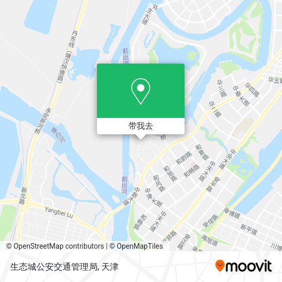 生态城公安交通管理局地图