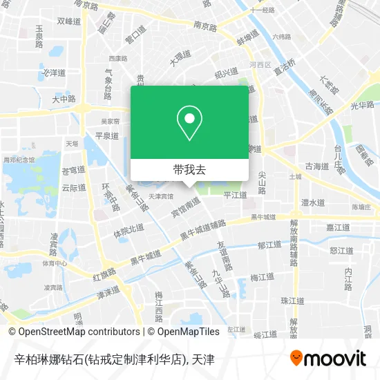 辛柏琳娜钻石(钻戒定制津利华店)地图