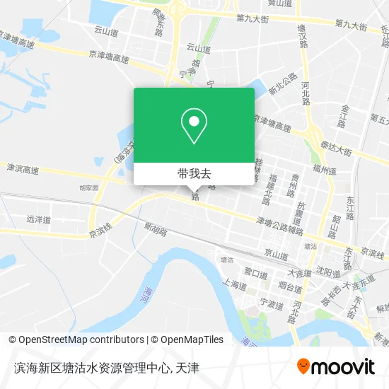 滨海新区塘沽水资源管理中心地图