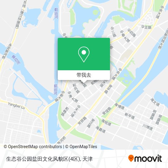 生态谷公园盐田文化风貌区(4区)地图