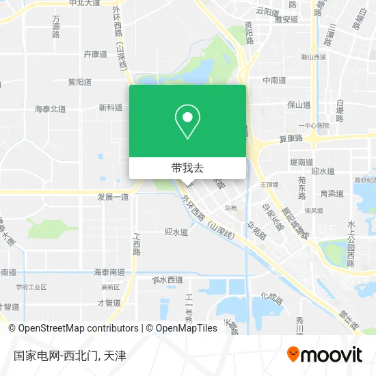 国家电网-西北门地图