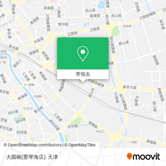 大圆碗(爱琴海店)地图
