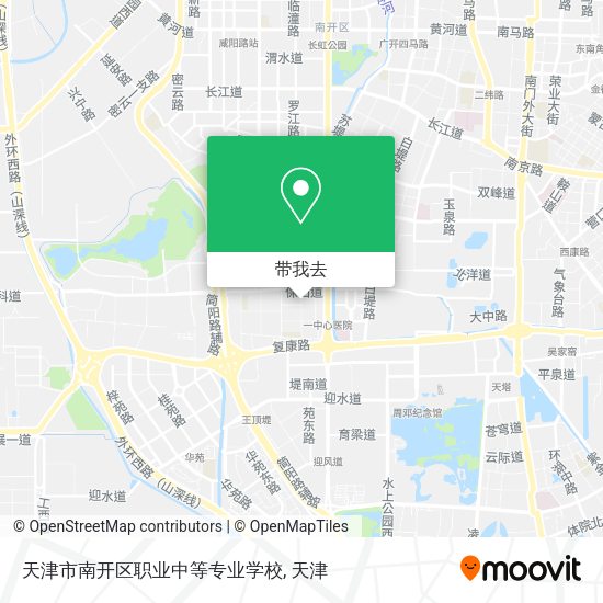 天津市南开区职业中等专业学校地图