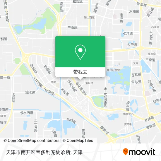 天津市南开区宝多利宠物诊所地图