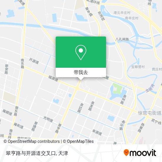 翠亨路与开源道交叉口地图