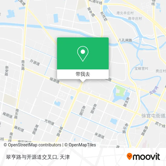 翠亨路与开源道交叉口地图