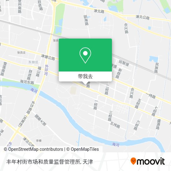 丰年村街市场和质量监督管理所地图