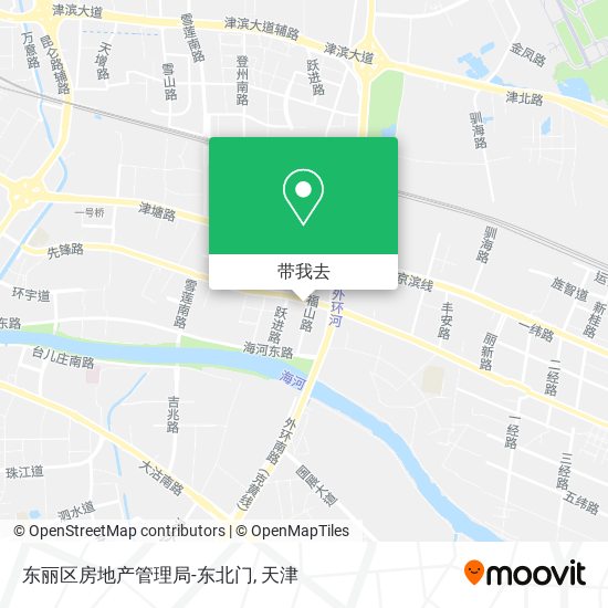 东丽区房地产管理局-东北门地图