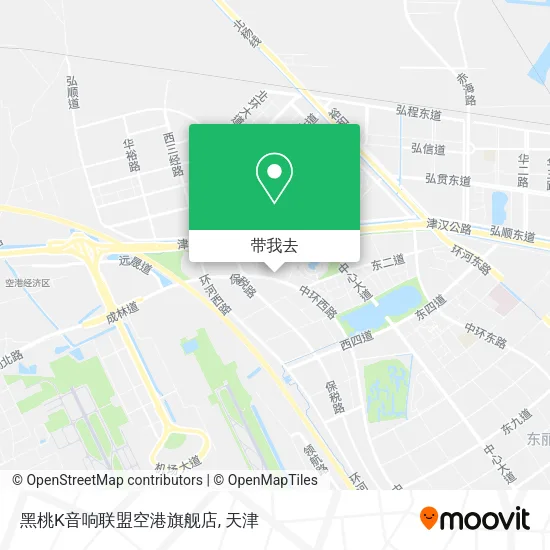 黑桃K音响联盟空港旗舰店地图